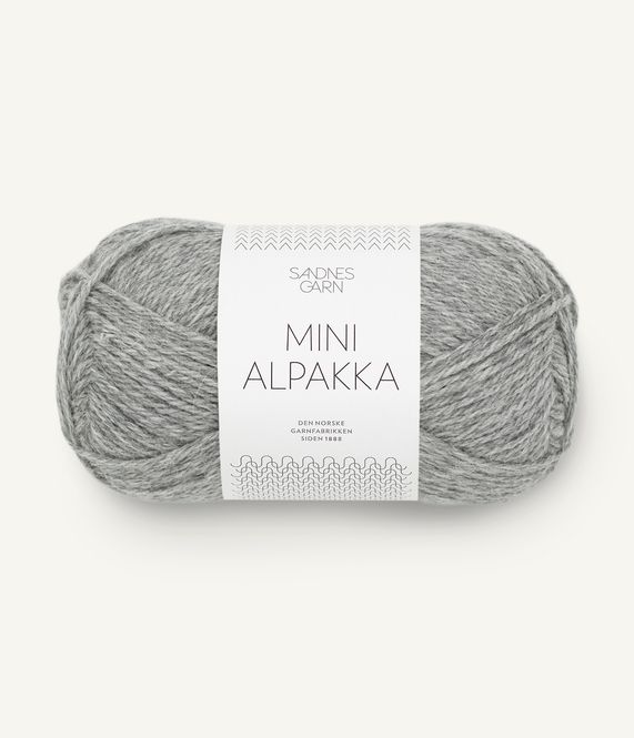 Hovedbilde Mini Alpakka 1042 Grey Melange